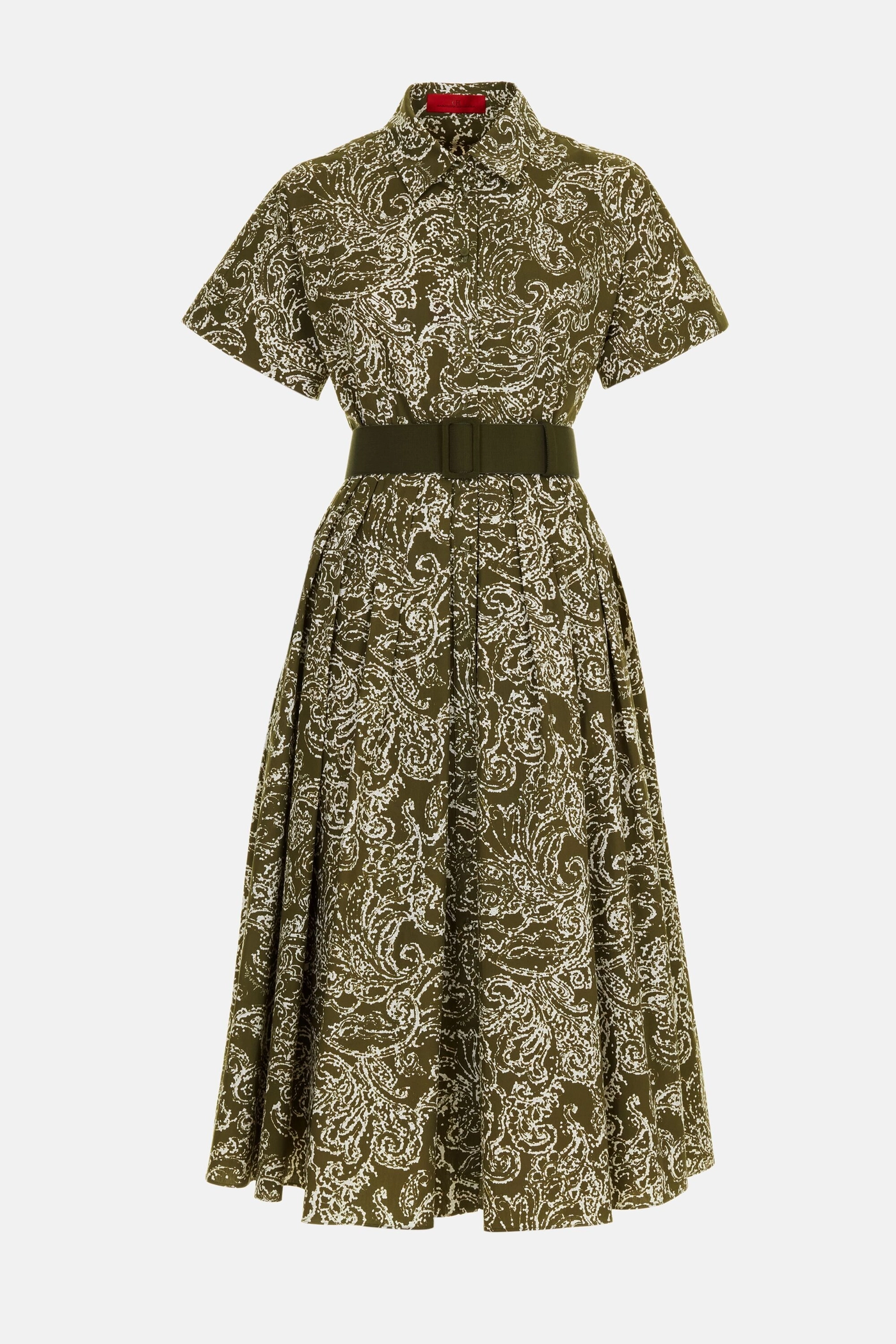 Paisley Print Poplin Dress - Image 2